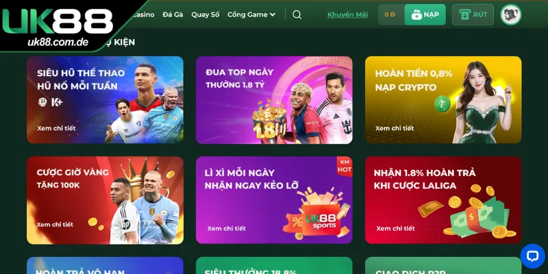 Khám phá những siêu ưu đãi nạp tiền từ đơn vị